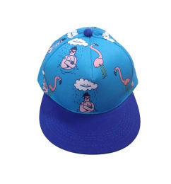 Ofertas de Gorra azul estampada 