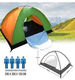 Ofertas de Carpa Camping Armable Impermeable