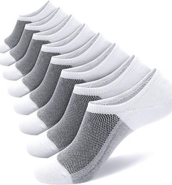 Ofertas de SIXDAYSOX Calcetines invisibles para Hombre - Paquete de 8 Pares - ¡Aplicar Cupones!