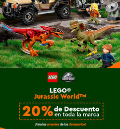 Ofertas de 20% off en Jurassic World