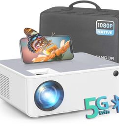 Ofertas de  FANGOR Proyector HD 1080P + CUPONES