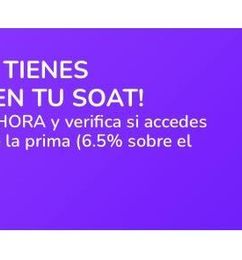 Ofertas de Rappi SOAT con el 6.5% de descuento adicional al 10% por LEY