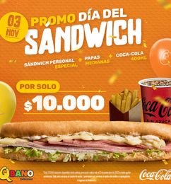 Ofertas de Día del Sándwich