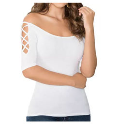 Ofertas de Blusa Blanca De Dama - Croydon