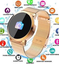 Reloj Inteligente Para Android IOS-Dorado - OFERTU