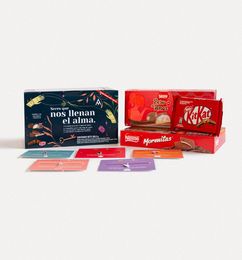 Ofertas de Kit de Chocolates Nestle + caja de regalo + 5 manillas amistad 