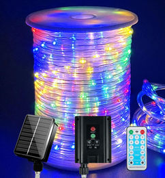 Ofertas de Luces de Cuerda LED de 60mpara Exteriores Impermeables con Control Remoto - ¡Cupón!