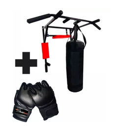 Ofertas de Barra De Ejercicios 6 En 1 + Saco De Boxeo + Guantes Mma