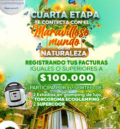 Ofertas de Concurso CC Cuarta Etapa te conecta con el maravilloso mundo de la naturaleza