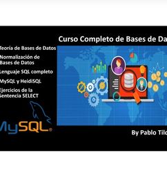 Ofertas de Curso de Bases de Datos 