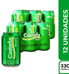 Ofertas de Costeña Bacana Lata 330 ml x 12