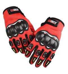 Ofertas de Guantes de motocicleta de dedo completo para hombres