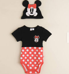 Ofertas de Body para niña con gorro Algodón Minnie