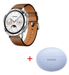 Ofertas de Reloj Huawei GT 4 + Audífonos FreeBuds 5i