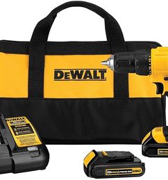 Ofertas de Juego de taladro compacto DeWalt DCD771C2 de 20 vatios, sin cables, de 12 pulgadas