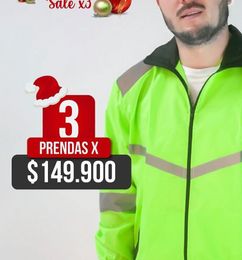 Ofertas de 3 Chaquetas de diferentes motivos y colores 