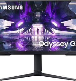 Ofertas de SAMSUNG Odyssey G32A 24",Eye Saver Mode,Free-Sync,FHD,165Hz - LEER PAGANDO CON MASTERCARD!