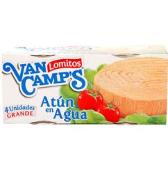 Ofertas de Atún En Agua Van Camps x160g x 4und