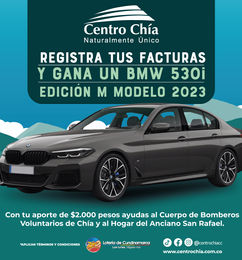 Ofertas de CONCURSO - Sorteo de un BMW 530i Edición M 2023 - CC CENTRO CHIA