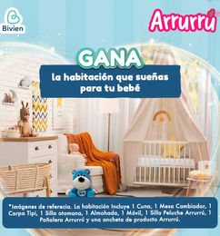 Ofertas de ¡Gana grandes premios para tu bebé con Tu Cash Arrurrú: