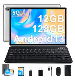 Ofertas de FACETEL Tablet Android 13, Pantalla HD 10", 12GB RAM + 128GB ROM 5G - ¡Aplicar Cupón!