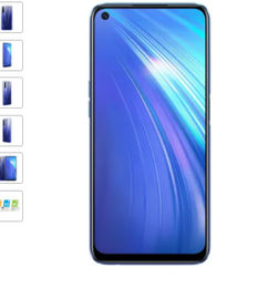 Ofertas de Realme 6 Dual SIM 128 GB azul cometa 4 GB RAM