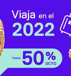 Ofertas de Descuentos en Tiquetes IDA Y VUELTA -50% DESPEGAR 