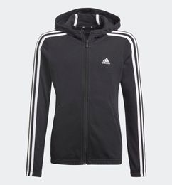 Ofertas de BUZO ADIDAS CON CAPUCHA ESSENTIALS 3 RAYAS PARA NIÑA