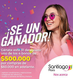 Ofertas de Concurso del Santiago Plaza por $500.000 pesos