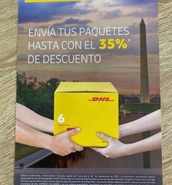 Ofertas de Hasta el 35% de Descuento en envíos - DHL