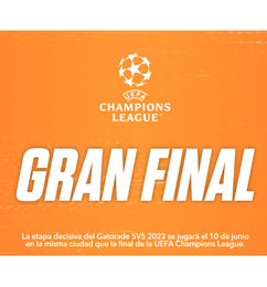 Ofertas de Torneo 5vs5 de Gatorade - Final el mismo día que la UEFA es Estambul