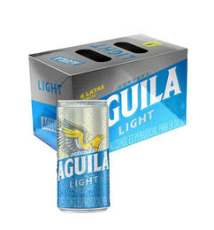 Ofertas de Cerveza Aguila light Lata Sixpack