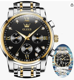 Ofertas de OLEVS Relojes de pulsera clásicos, relojes de negocios para hombre