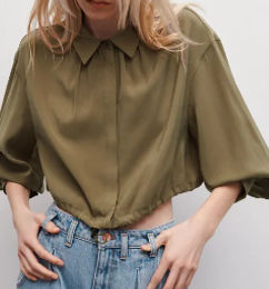 Ofertas de Camisa Cropped 