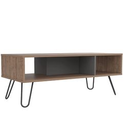 Ofertas de Mesa De Centro Vassel Gris/Miel