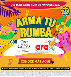 Ofertas de ¡ARMA TU RUMBA ARA! - Tiendas Ara