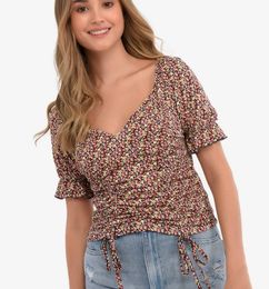 Ofertas de blusa falabella manga corta