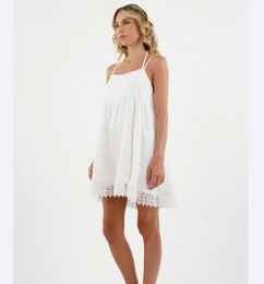 Ofertas de Vestido TENNIS en popelina crudo para mujer