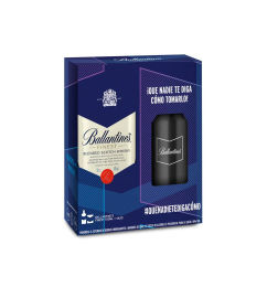 Ofertas de Botella de Whisky ballantines x 700 ml +vaso