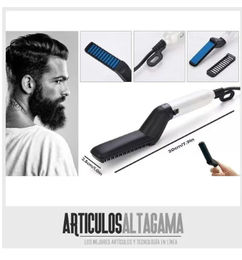 Ofertas de Cepillo Eléctrico De Cabello y barba para hombre 