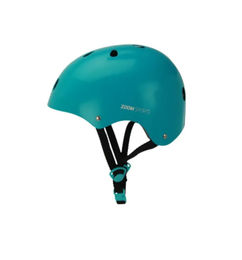 Ofertas de Casco redondo para bicicleta o patinaje urbano Azul Talla S 