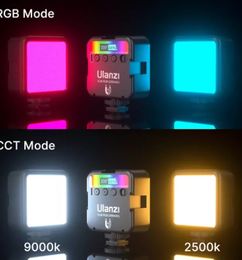 Ofertas de Ulanzi-Mini luz LED para Cámara RGB