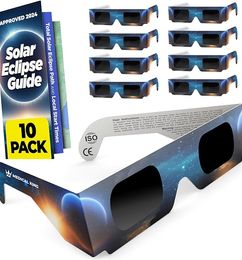 Ofertas de Paquete de gafas x 10 para ver Eclipse 