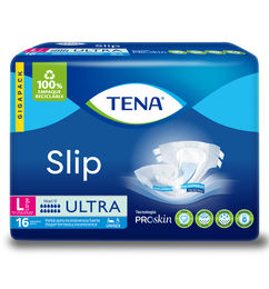 Ofertas de Pañal Slip Ultra Tena Para Incontinencia Fuerte Gigapack Talla L Paquete X 16