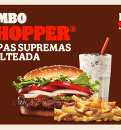 Ofertas de Combo Whopper de Burguer King  