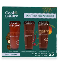 Ofertas de KIT Cremas Para Manos - Cool Natural