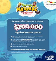 Ofertas de CONCURSO Hora de disfrazar a tu mascota - CC CENTRO MAYOR