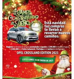 Ofertas de Concurso para ganar un Opel Crosssland edición 2023 en CC Cañaveral