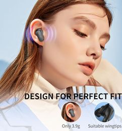 Ofertas de 75% de descuento en auriculares inalámbricos verdaderos BUGANI