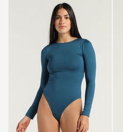 Ofertas de Body manga larga azul básico - Outlet